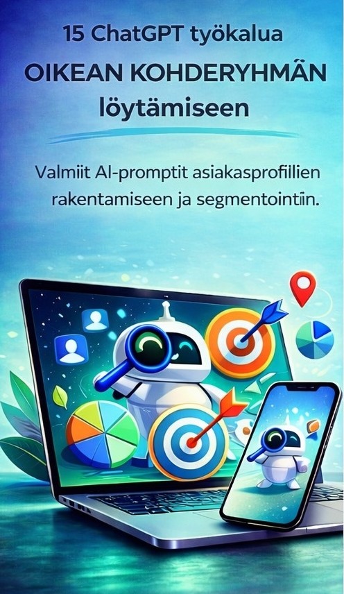 15 ChatGPT -työkalua oikean kohderyhmän löytämiseen